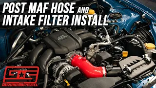 2022 GR86 Grimmspeed Post MAF Hose & Intake Filter Install