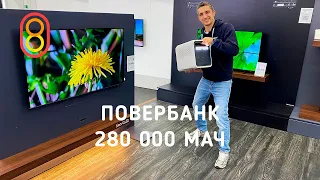 Повербанк Xiaomi 280000 мАч: заряжает всё!