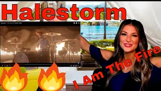 First Time Hearing Halestorm - I am the fire Reaction