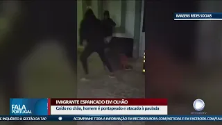Imigrante espancado em Olhão