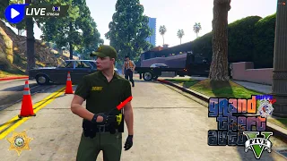 LIVE: GTA FiveM Kuffs Roleplay: Blaine County Sheriff Patrol