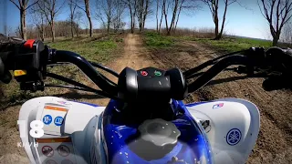 YAMAHA YFM 90 RAPTOR Pure fun 15.3.2020