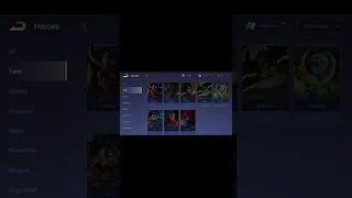 Different type of Heros in Arena of valor.
