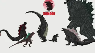 Godzilla Dance!!! (Thank you for 500K Subs.)