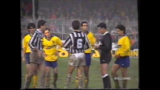 Ascoli - Juventus 0-2 (24.11.1991) 11a Andata Serie A.