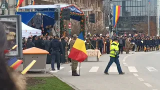 Parada militara de 1 decembrie la Iasi - serviciu religios