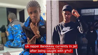 Uk rapper  bandokay (ofb) currently in jail after being caught with a g*n #ukdrill #ofb