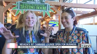 Las Vegas pot lounge officially opens