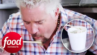 "Top 3 Best Asian Soup" Guy Fieri Blown Away By Thai & Lao Food Truck! | Diners Drive-Ins & Dives