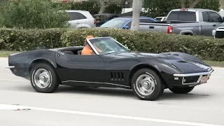 Classic Corvette Burnout Gone Wrong