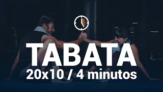 Treino Tabata // 20x10 // (4 minutos) - Tabata Songs - 03