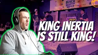 Reacting to King Inertia vs Den 2022! (Busch Beatbox Battle 2022)