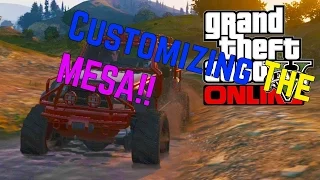 GTA 5 Online - "Best Customization" For The (Merryweather Mesa Jeep!!)#22
