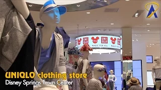 UNIQLO store tour at Disney Springs Town Center