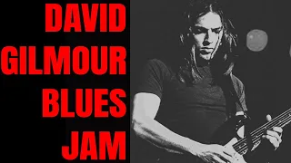 David Gilmour Style B Minor Blues Jam | Guitar Backing Track in B Minor