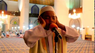 Very Beautiful Azan as Makkah By Child Amnan