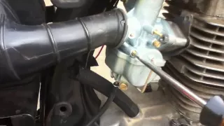 basic carburettor adjustment (tuning) 4 stroke, and how it works.