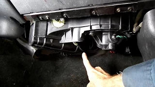 Dakota Durango Blower Motor & Resistor Troubleshooting & Replace