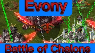 Evony Battle of Chalons: Szn 6 RD1: STG 187 Vs Evony