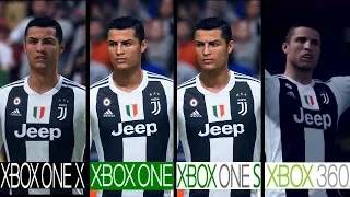 FIFA 19 | Xbox One X VS Xbox One S VS Xbox One VS Xbox 360 | Graphics Comparison