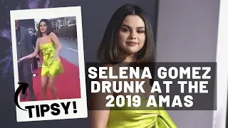 Selena Gomez DRUNK at the 2019 AMAs