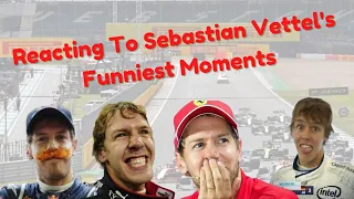 *Hilarious* Reacting To Funniest Sebastian Vettel Moments #f1 #reactionvideo