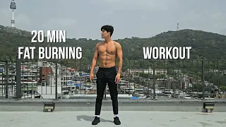 20 Minute Fat Burning Workout No Equipment | Beginners