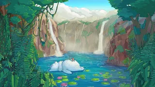 Waterfall Dreams 🌊 Summer Lofi Hiphop Mix