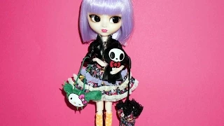 Pullip Tokidoki x Hello Kitty Violetta Special Edition doll unboxing review