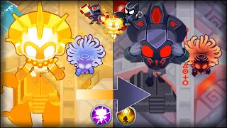 How you can create the Vengeful True Sun God in Bloons TD6!