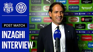 SASSUOLO 1-2 INTER | SIMONE INZAGHI EXCLUSIVE INTERVIEW [SUB ENG] 🎙️⚫🔵