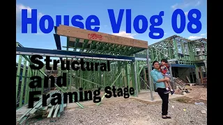 Pinoy in Australia: Building our own house Vlog 08: Structural and Framing Stage