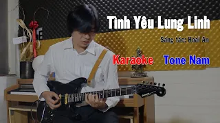 Tình Yêu Lung Linh - Tone Nam - Beat Tuấn Hưng - Karaoke NBC