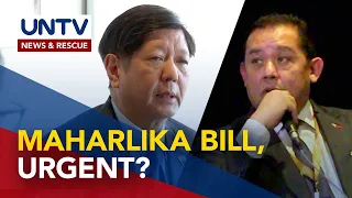 House speaker, nais i-certify ni PBBM ang Maharlika Fund Bill bilang urgent