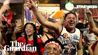 'I'm going to cry': euphoria on Brazil’s streets as Lula wins