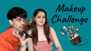 Makeup Challenge Ft. My Brother | Palak Sindhwani