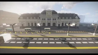 Minecraft Запуск красной ветки метро в городе Строительск!