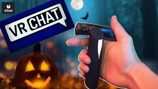 🎃 VRCHAT Gameplay with etee Controllers SteamVR at Halloween! 🎃