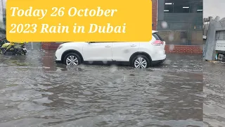 Dubai Rain Flood  Today Heavy Rain in Dubai City #dubairaintoday#rainindubai#dubairain #uaerain#uae