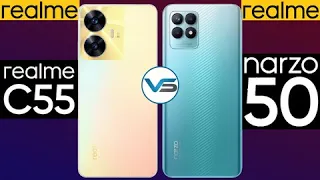 Realme C55 VS Realme Narzo 50 | Realme Narzo 50 VS Realme C55 | Realme C55 | Realme Narzo 50