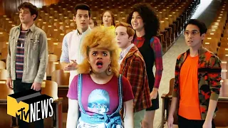 High School Musical: The Musical: The Series 🎶Cast Talk High School Anthems | MTV News