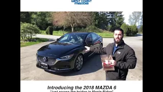 2018 Mazda 6 | Mid-Size Sedan | Get Yours in Greater Vancouver, BC