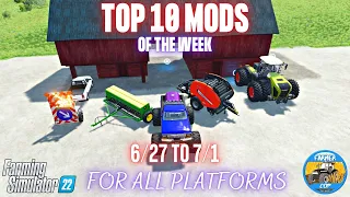 TOP 10 MODS OF THE WEEK - Farming Simulator 22