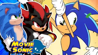 Movie Sonic and Movie Shadow React to Team Sonic Racing Overdrive Complete!!