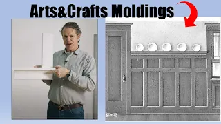 Moldings for an Arts and Crafts Home- Authentic details you need to understand.