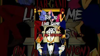 Top 10 Liar Game Arcs |   In my opinion #liargame #manga #anime #shorts