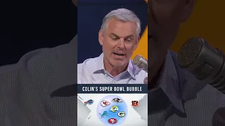 Agree with Colin's Super Bowl bubble? 🤔 #chiefs #bills #colincowherd #NFL