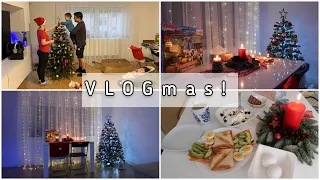 VLOGmas ❄️ / Украшаем и НАРЯЖАЕМ🎄/ НОВОГОДНИЙ ДЕКОР ☃️/ 2.Advent 🕯️/Уютный 👨‍👩‍👧‍👦 вложик 2022