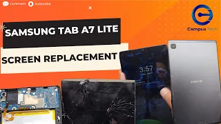 Samsung Tab A7 lite LCD Touch Screen Replacement | SM-T220 SM-T225 | Broken Screen |