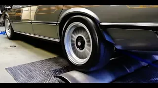 BMW Alpina B7 Turbo (E12) Dyno